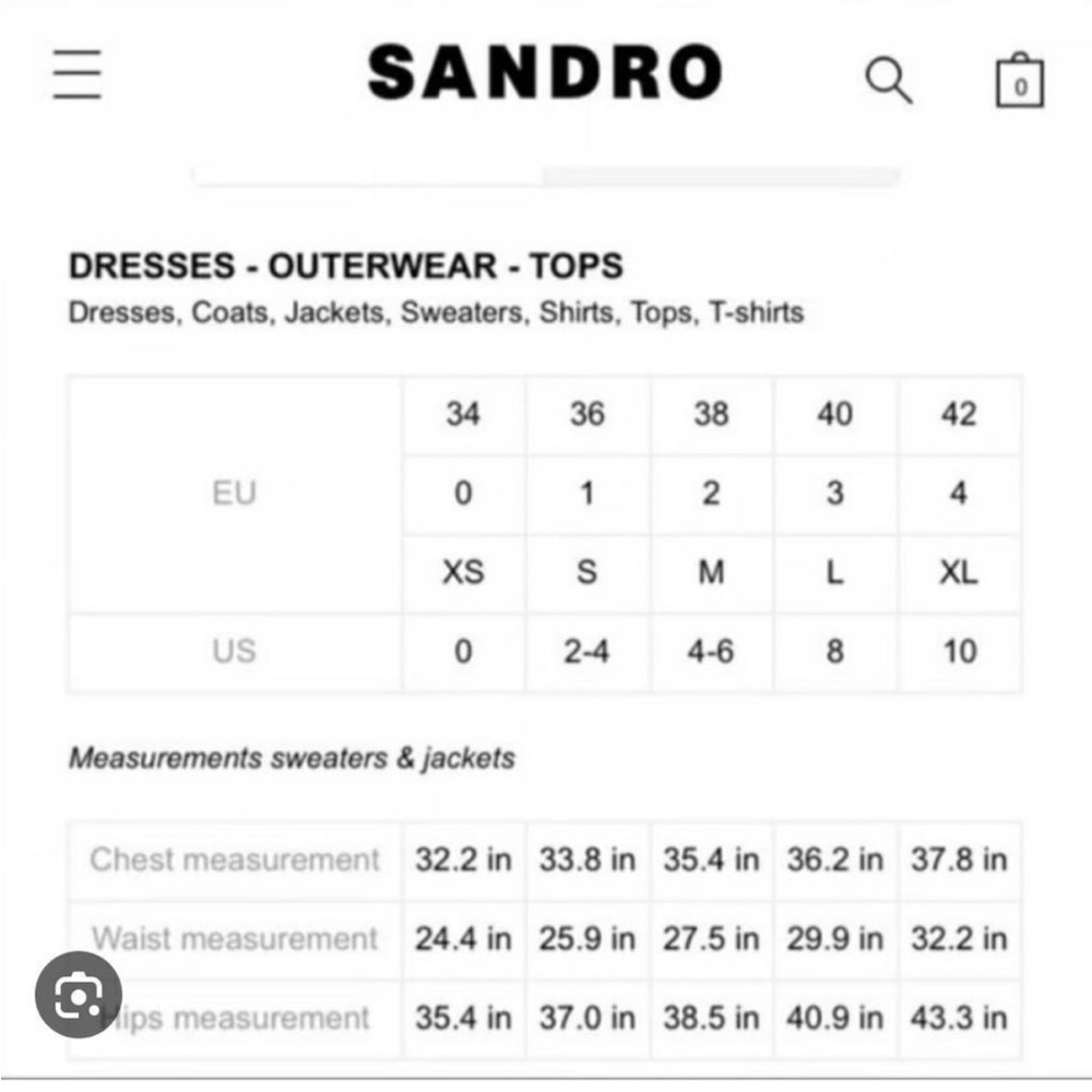 SANDRO | Sleeveless Leather Sheath Midi Dress |‎ Two Tone Black/Navy | Small - Picture 16 of 16